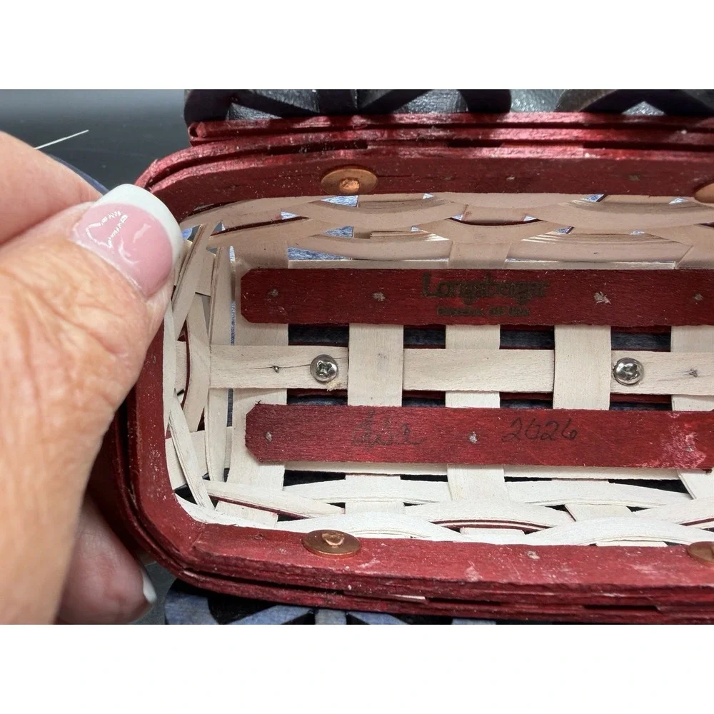 🇺🇸🚂 Longaberger 2026 Collectors Americana 2‑Pc USA Locomotive & Tender Car